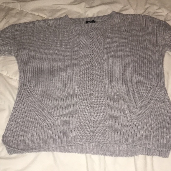 Grey Knit Sweater - Picture 2 of 4